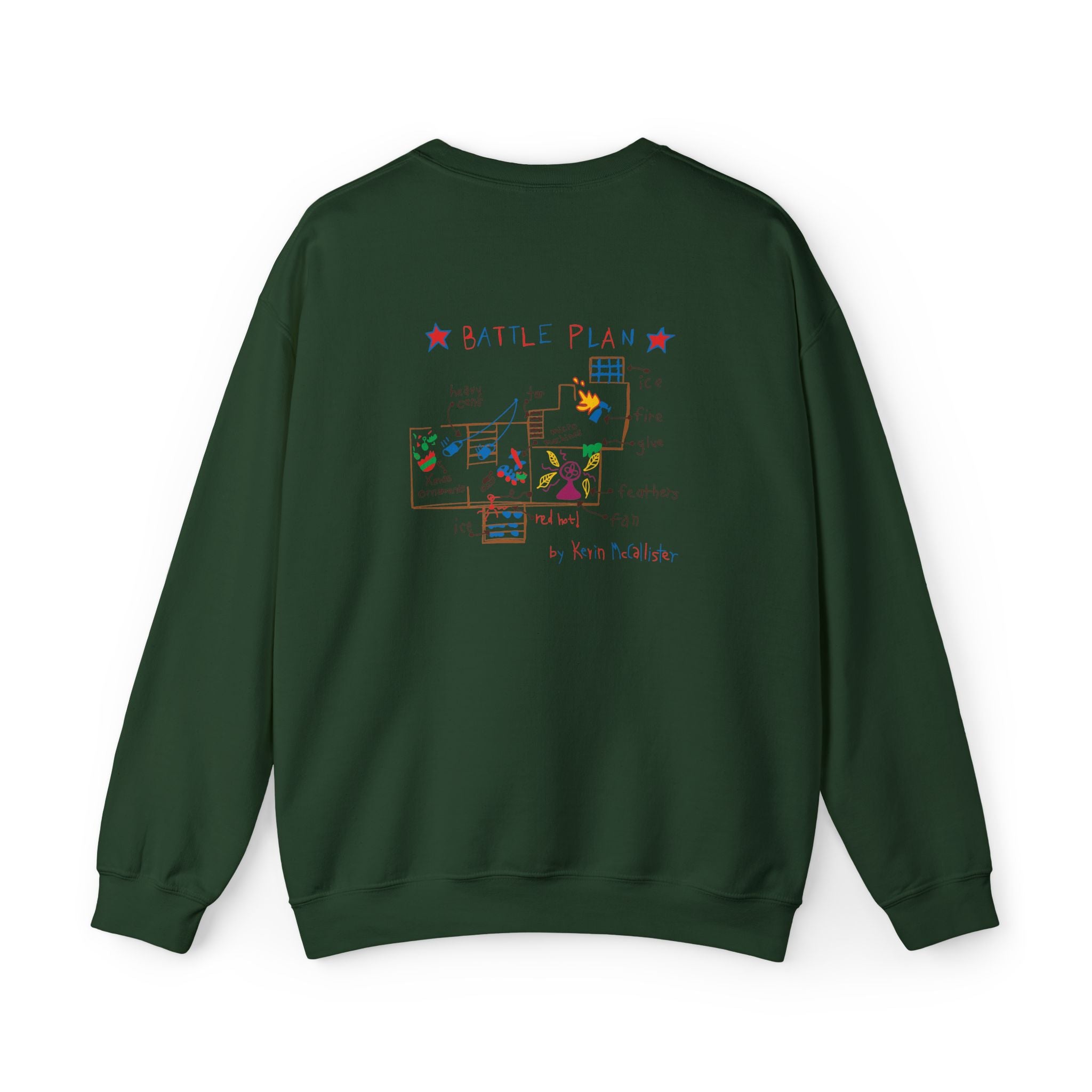 Home Alone Battle Plan Sweatshirt